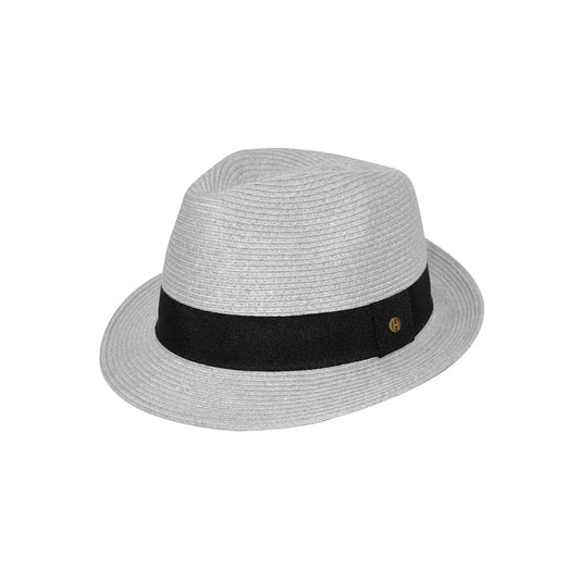 House of Ord - zonnehoed Harley Trilby - Lichtgrijs
