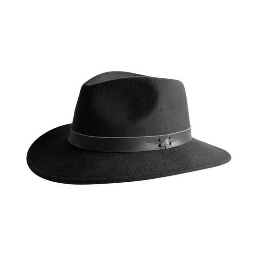 House of Ord - Winter hoed Blake Fedora - Zwart