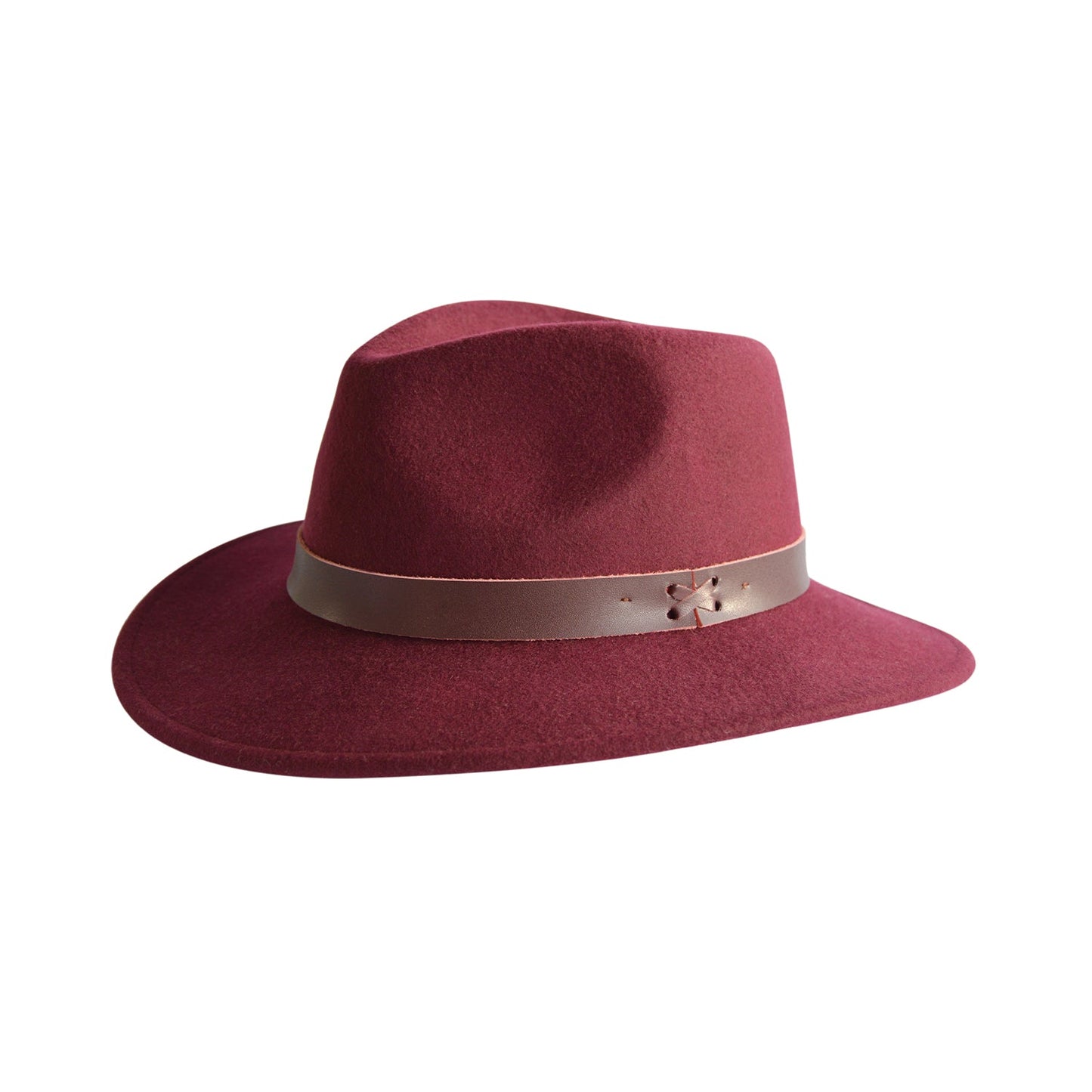 House of Ord - Winter hoed Blake Fedora - Wijn
