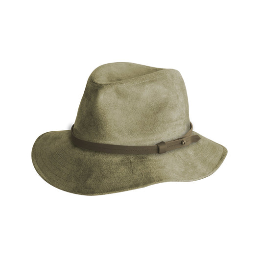 House of Ord - Winter hoed Dylan Fedora - Olive