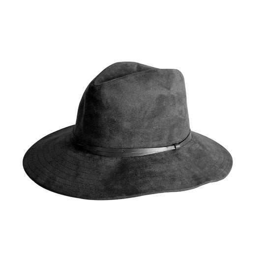 House of Ord - Winter hoed Riley Fedora - Zwart