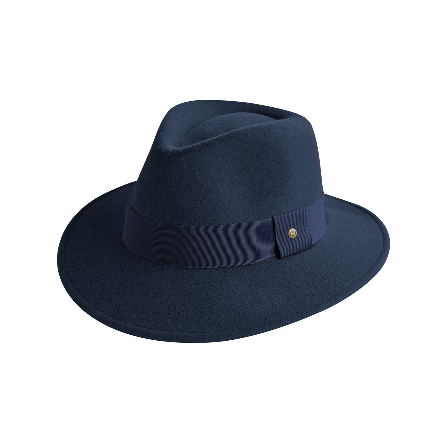 House of Ord - Winter hoed Ash Fedora - Middernacht