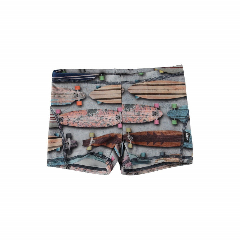 Molo - UV-zwemshorts voor jongens - Norton Board Stripe