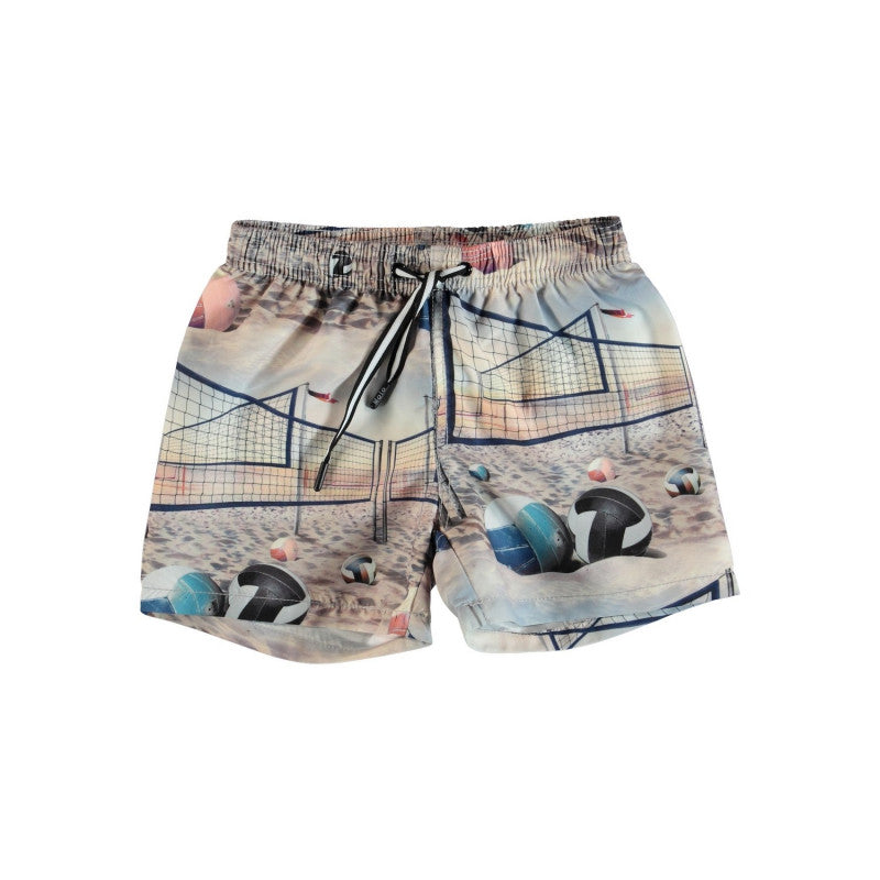 Molo - UV Zwemshort voor jongens - Niko - Volleyball - Sunset