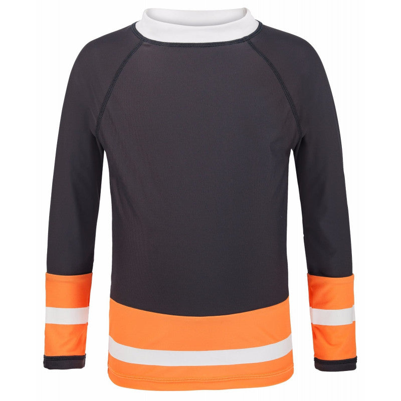 Snapper Rock - UV Werend zwemshirt - lange mouw - Slate/Neon