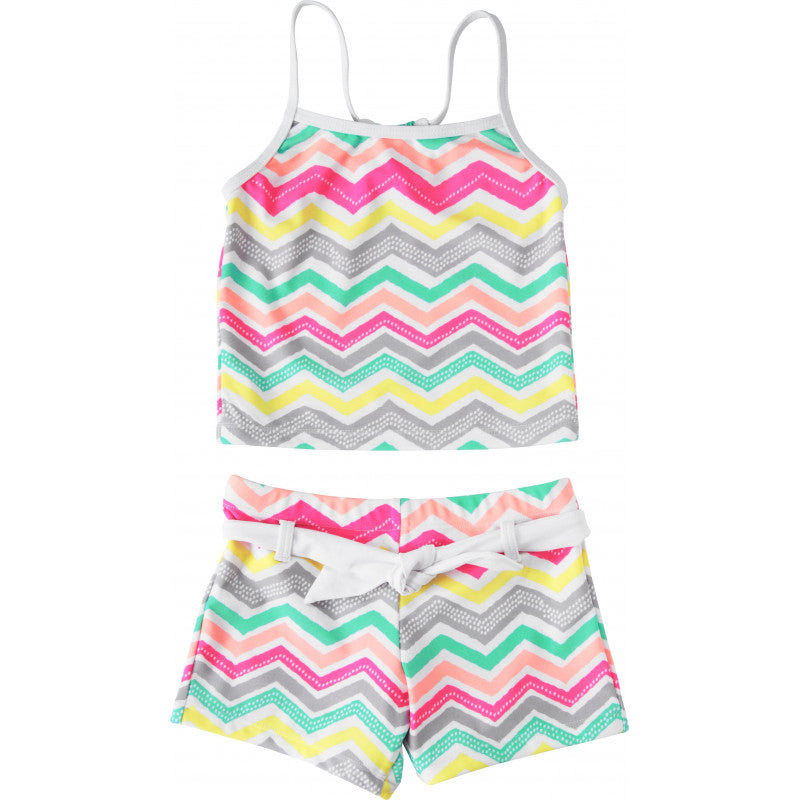 Snapper Rock - UV Tankini - Zig Zag