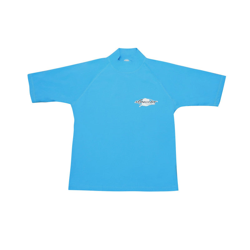 Stingray - Unisex - UV Surf shirt - korte mouw - Blauw