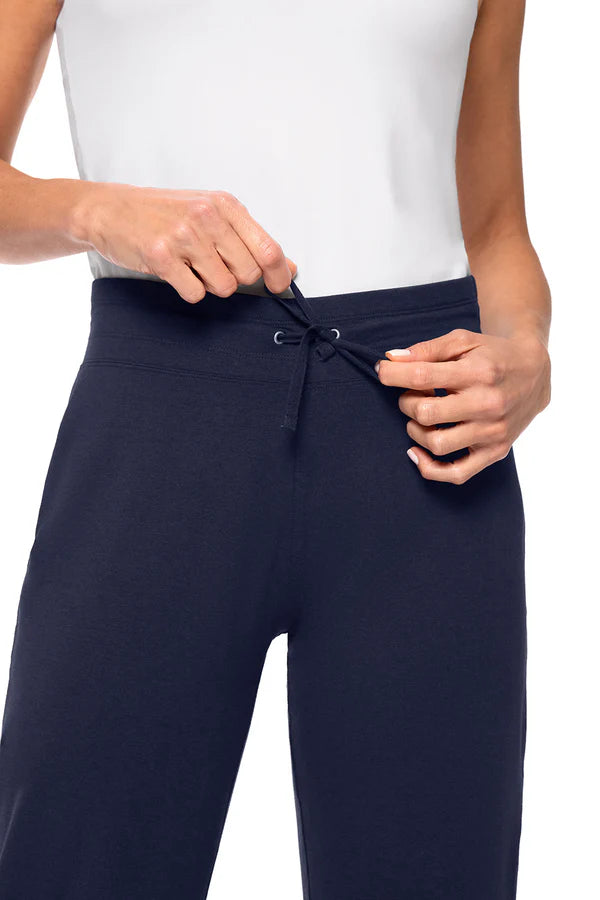 Coolibar - UV broek capri - Windley - dames - Navy