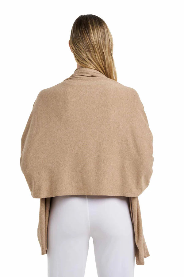 Coolibar - UV-Shawl - Sanibel - Dark Taupe
