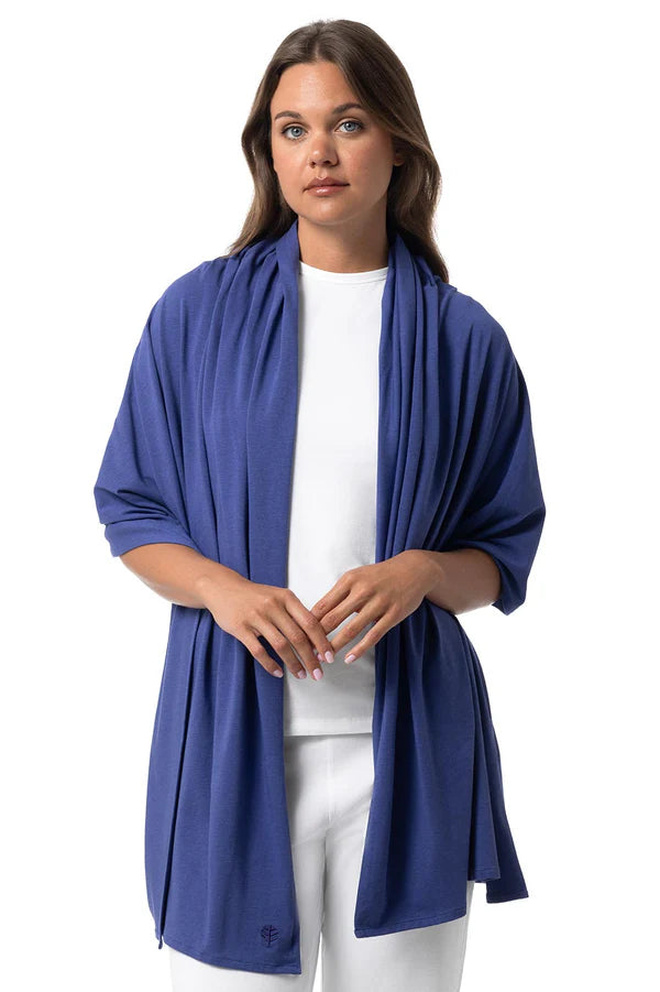 Coolibar - UV-Shawl - Sanibel - Future Dusk