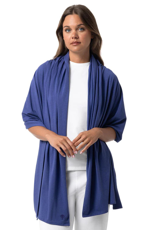 Coolibar - UV-Shawl - Sanibel - Future Dusk