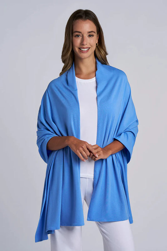 Coolibar - UV-Shawl - Sanibel - Bluebell