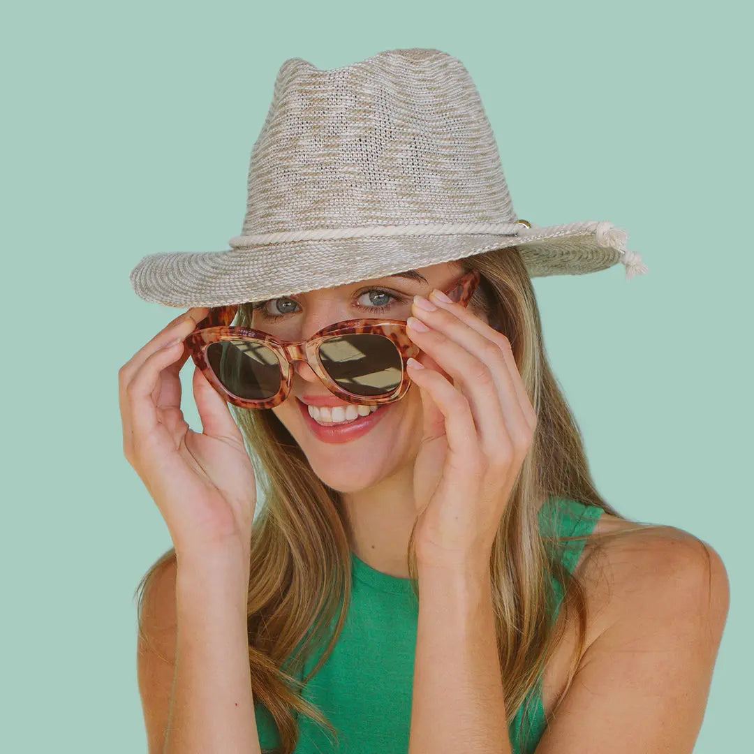 360FIVE Everyday - zonnehoed Felicity Fedora - Beige