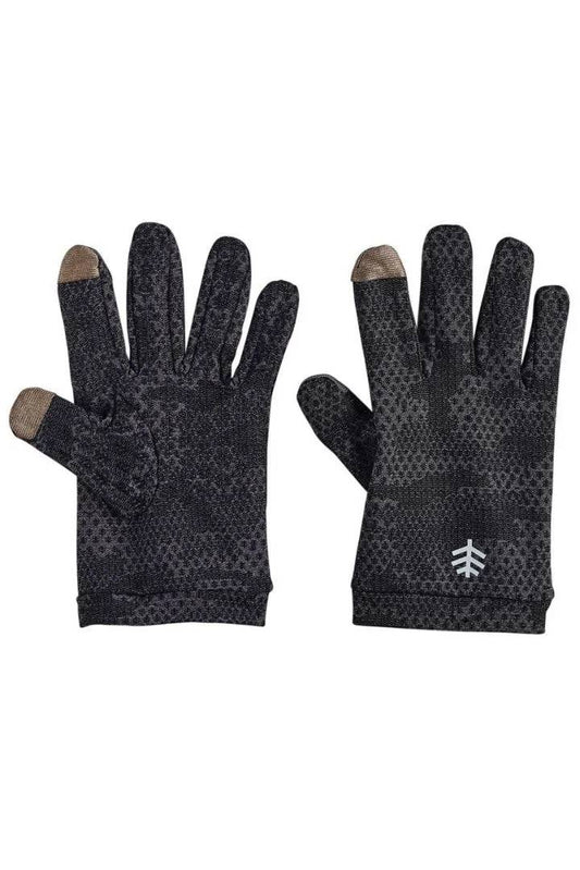 Coolibar - UV-handschoenen voor kinderen - Y- Gannet - Coolibar Camo