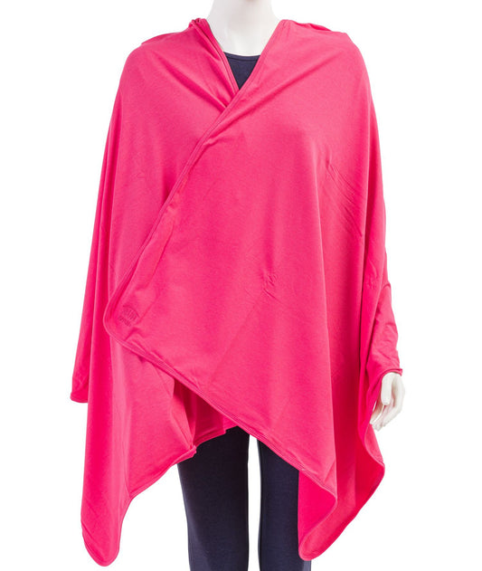 JUJA - UV-zonnesjaal voor dames - Angie - UPF50+ - Hibiscus roze