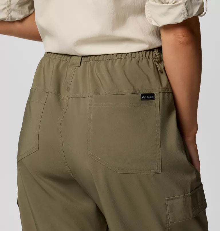 Columbia Dames Broek Skien Valley Cargo Stone Green