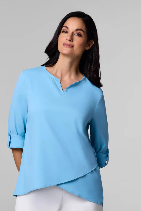 Coolibar - UV-tuniek voor dames - Santa Barbara - Arctic Blue
