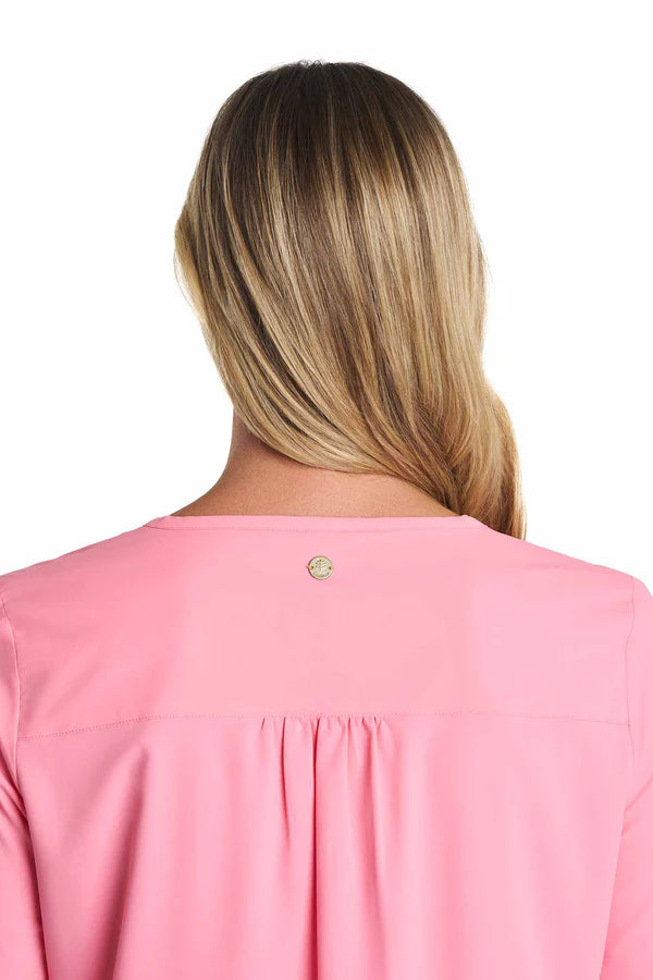 Coolibar - UV-tuniek voor dames - Santa Barbara - Flamingo Pink