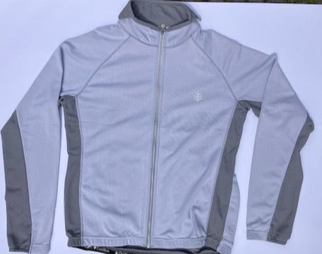 Coolibar - UV-sportvest voor dames - Duotone grijs