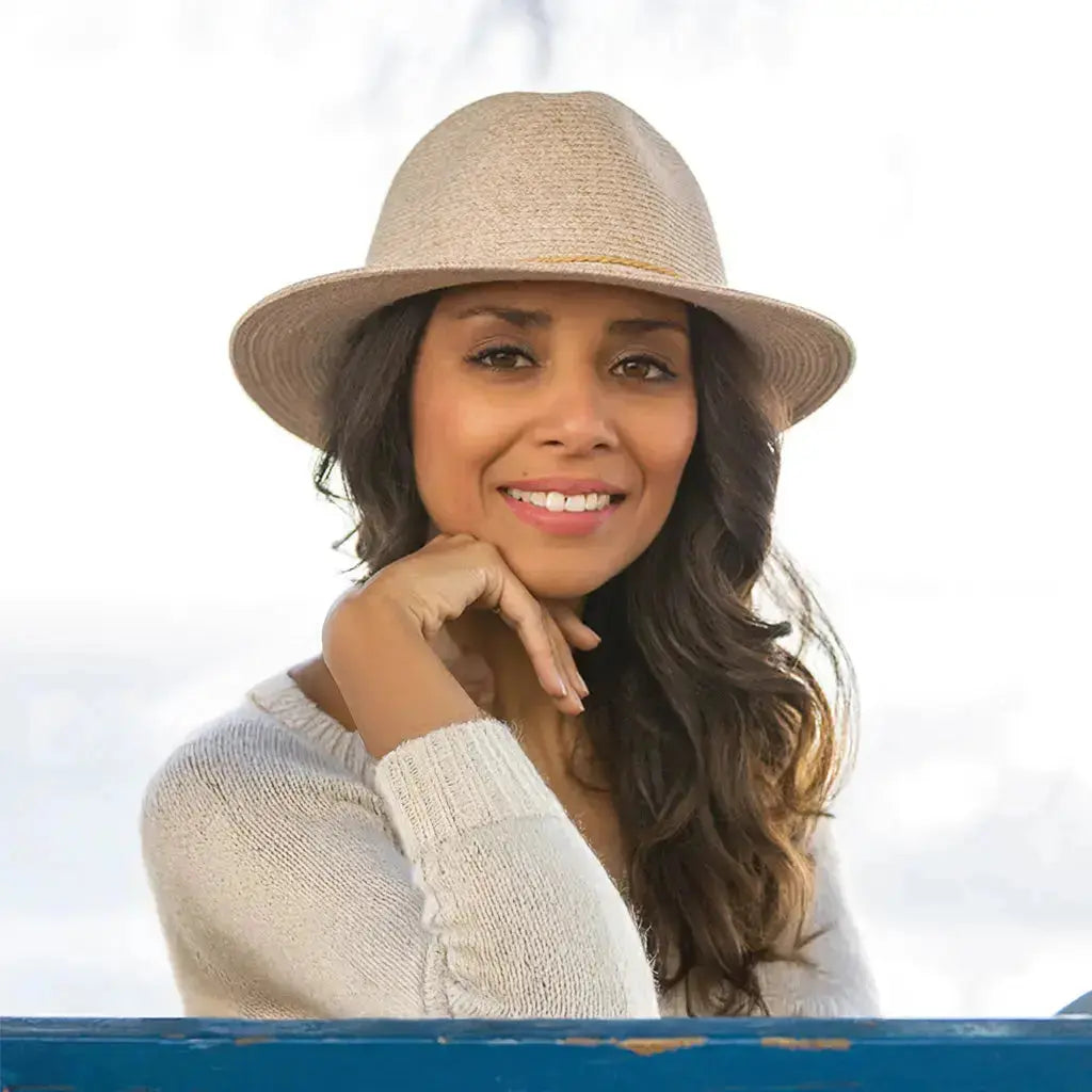 House of Ord - zonnehoed Avoca Fedora - Oatmeal