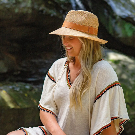 House of Ord - zonnehoed Harper Fedora - Natural