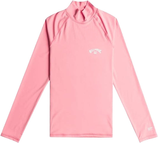 Billabong - UV-Rashguard voor vrouwen - Tropic Surf - Lange mouw - UPF50+ - Flame Roze