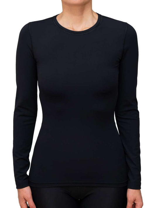 Hyphen - Dames UV Shirt met lange mouw "Avaro"Black