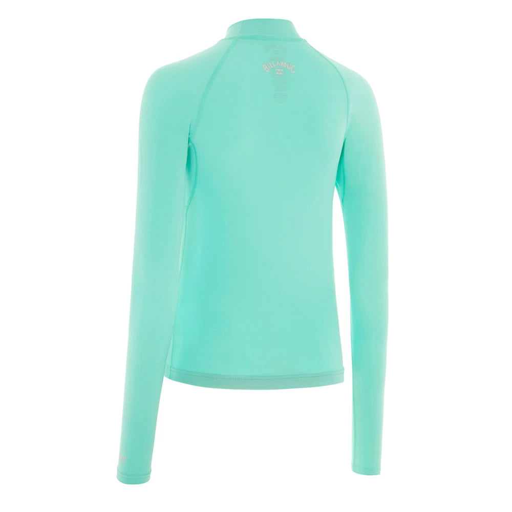 Billabong - UV-rashguard voor jongens - Lange mouw - Arch - Licht Aqua