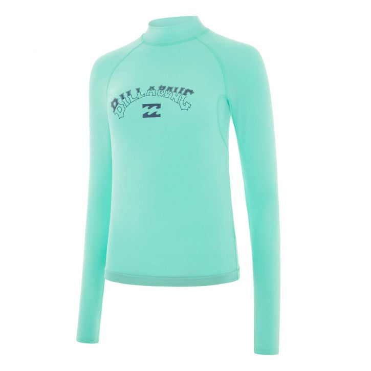 Billabong - UV-rashguard voor jongens - Lange mouw - Arch - Licht Aqua