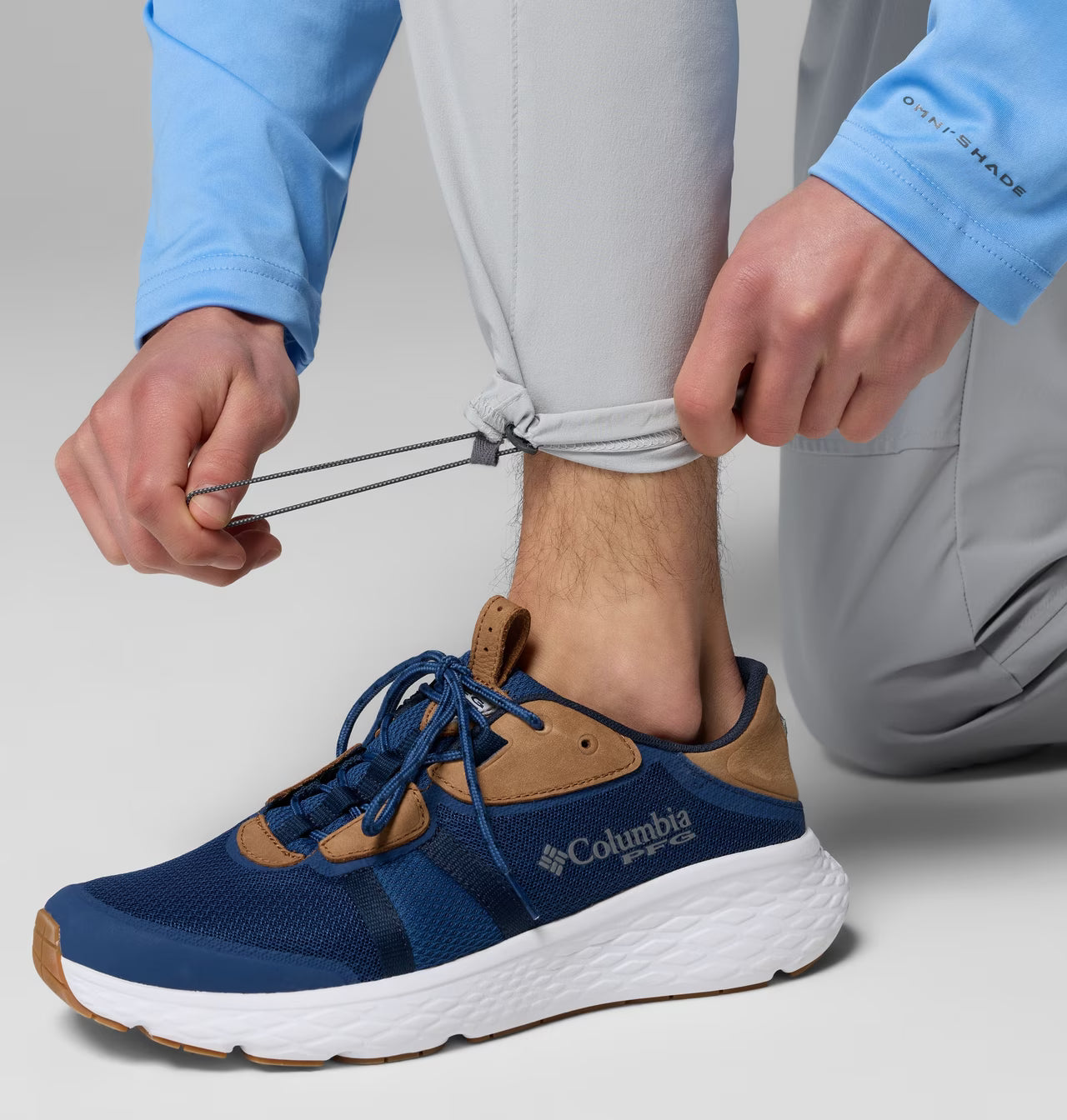 Columbia Heren Broek Terminal Roamer Stretch, City Grey