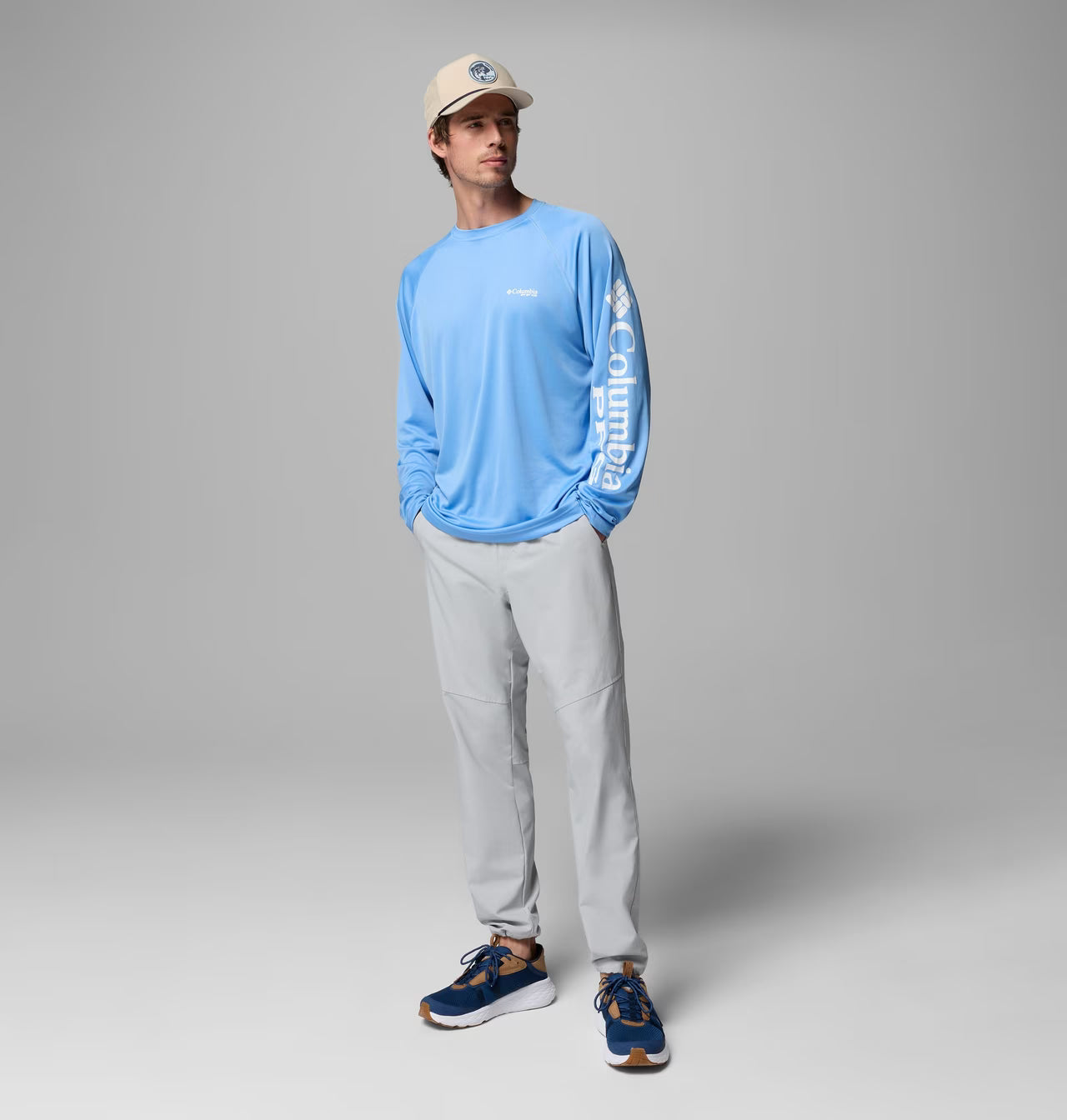 Columbia Heren Broek Terminal Roamer Stretch, City Grey