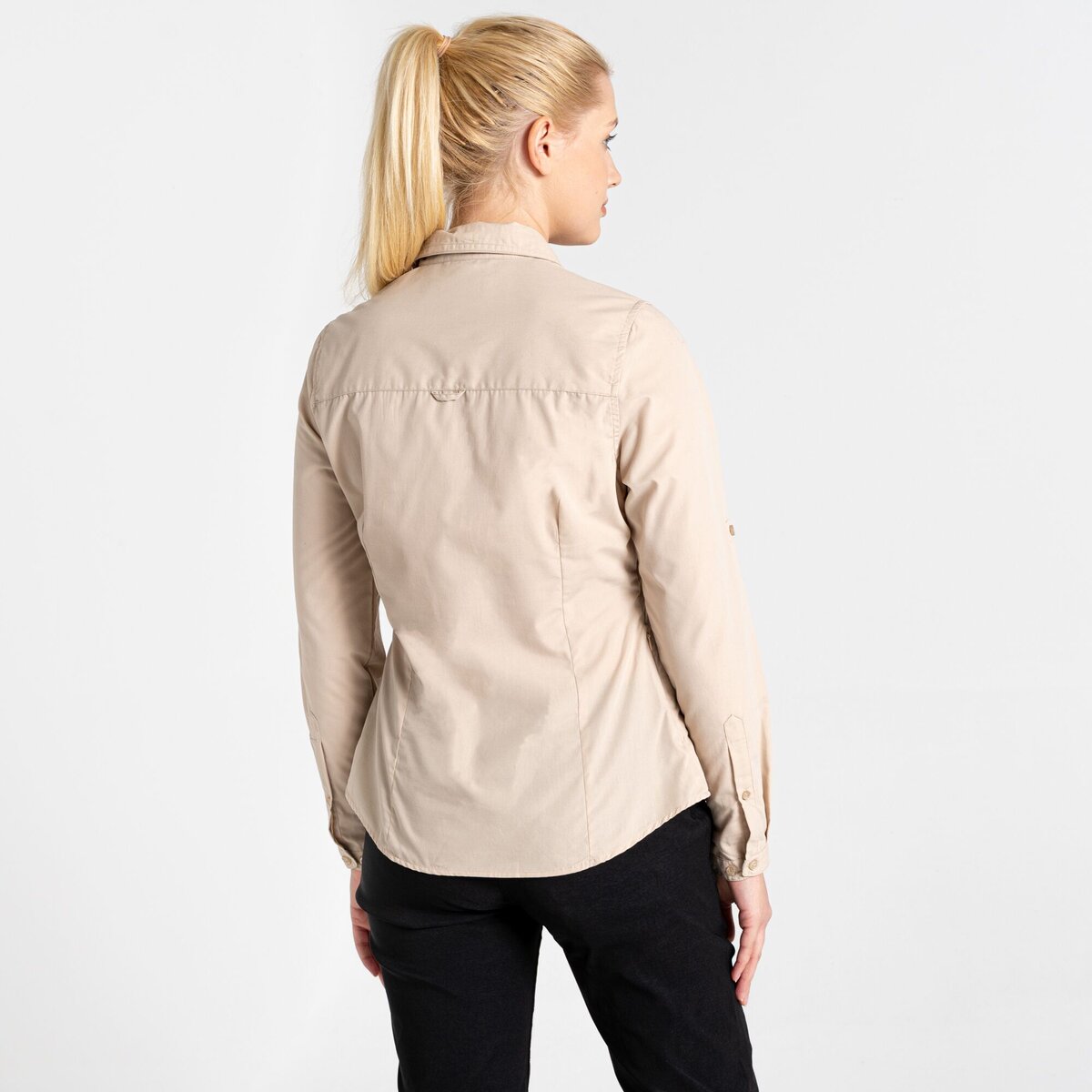 Craghoppers - Blouse voor vrouwen met Lange mouwen - Woestijnzand