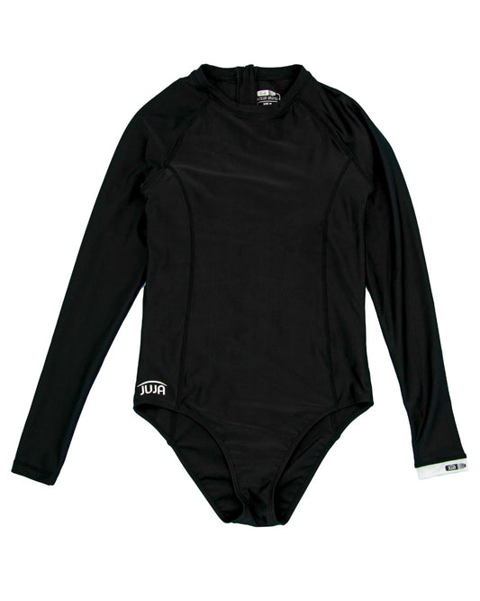 JUJA - UV-Zwempak met lange mouwen voor vrouwen - UPF50+ - Solid - Zwart