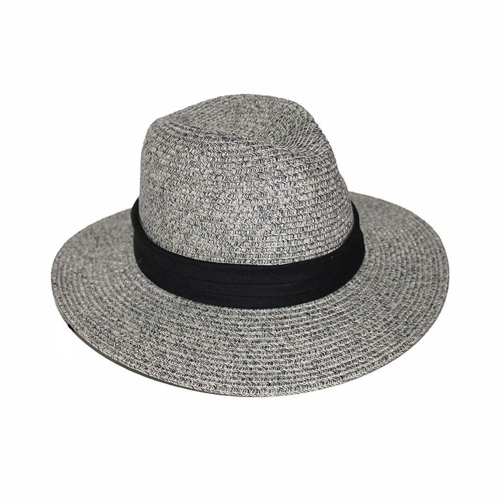 360FIVE Everyday - zonnehoed Perry Fedora - Grijs