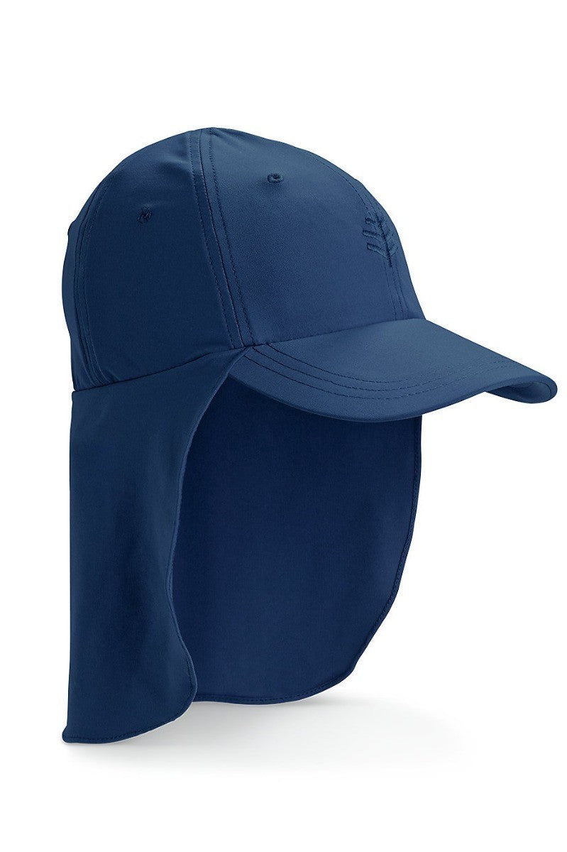 Coolibar - UV-sportpet voor kinderen - Surfs Up - Navy