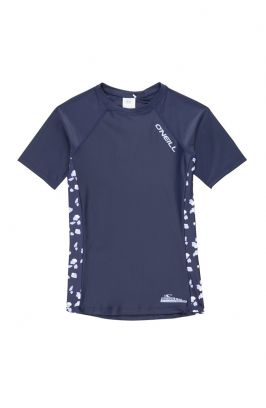 O'Neill - UV-shirt met korte mouwen voor meisjes - Print - Donkerblauw