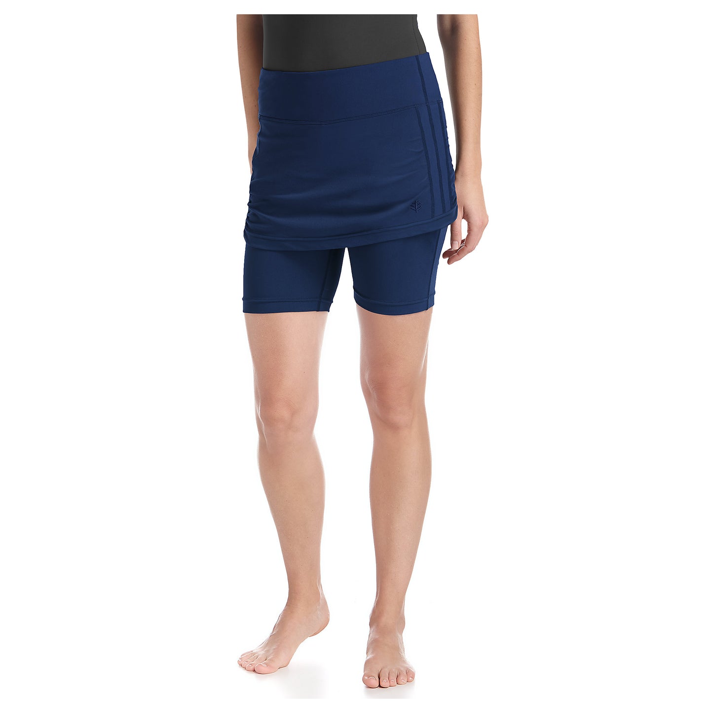 Coolibar - UV-rokje met broekje voor dames met rokje - Navy blauw