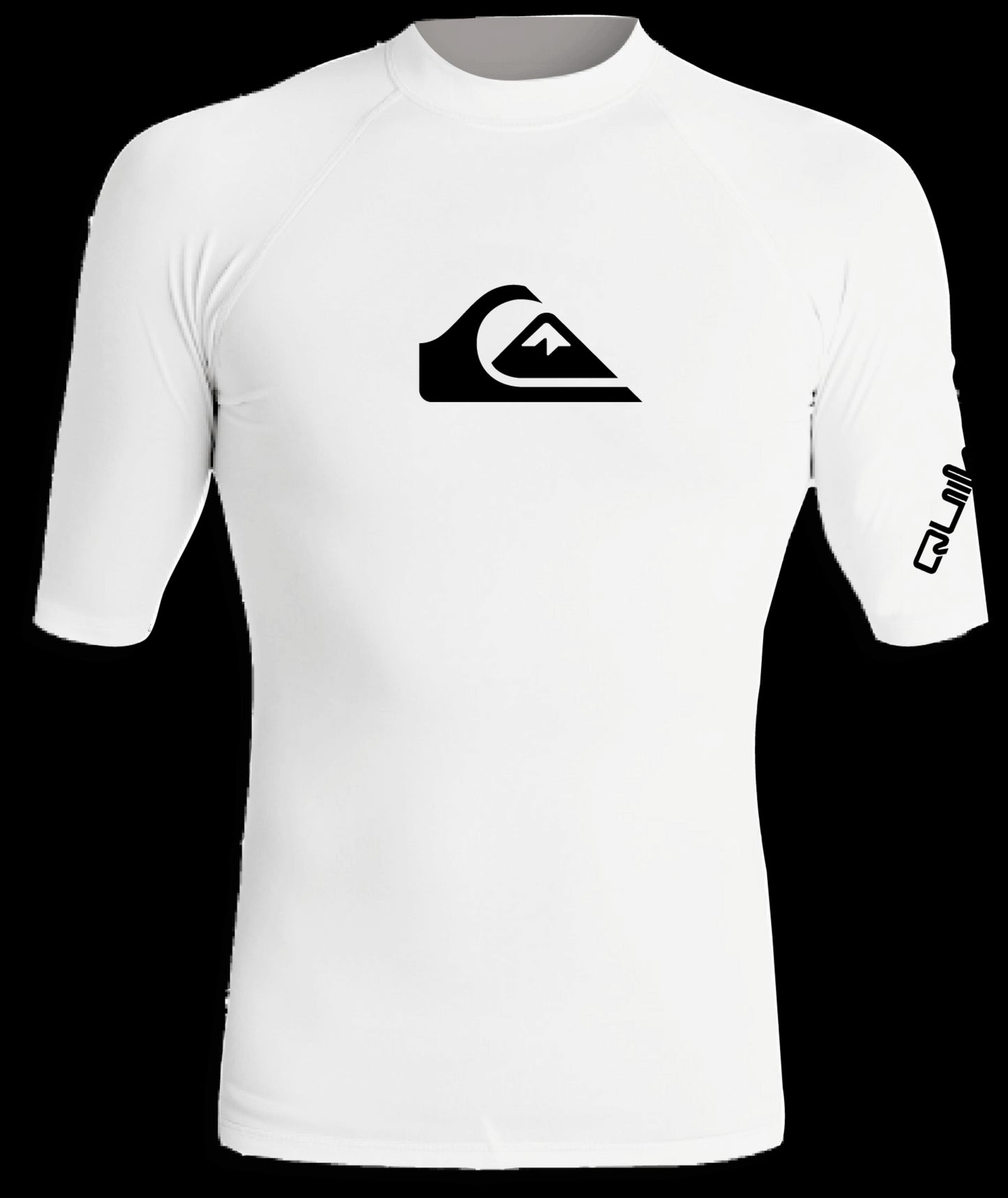 Quiksilver - UV-Zwemshirt met korte mouwen voor jongens - All time - Wit