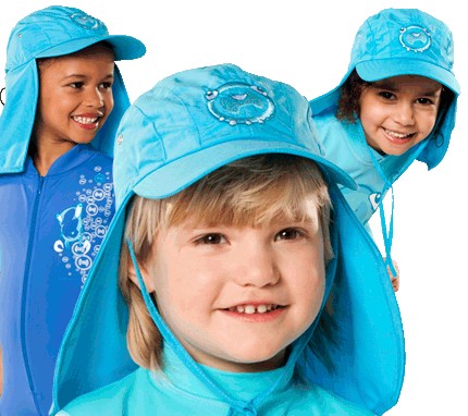 Hyphen Kids UV protect cap Moloki Azure