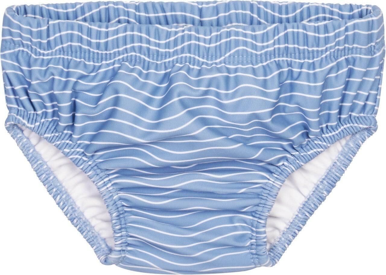 Playshoes - UV-zwemluier voor baby's - Wasbaar - Krab - Lichtblauw/roze
