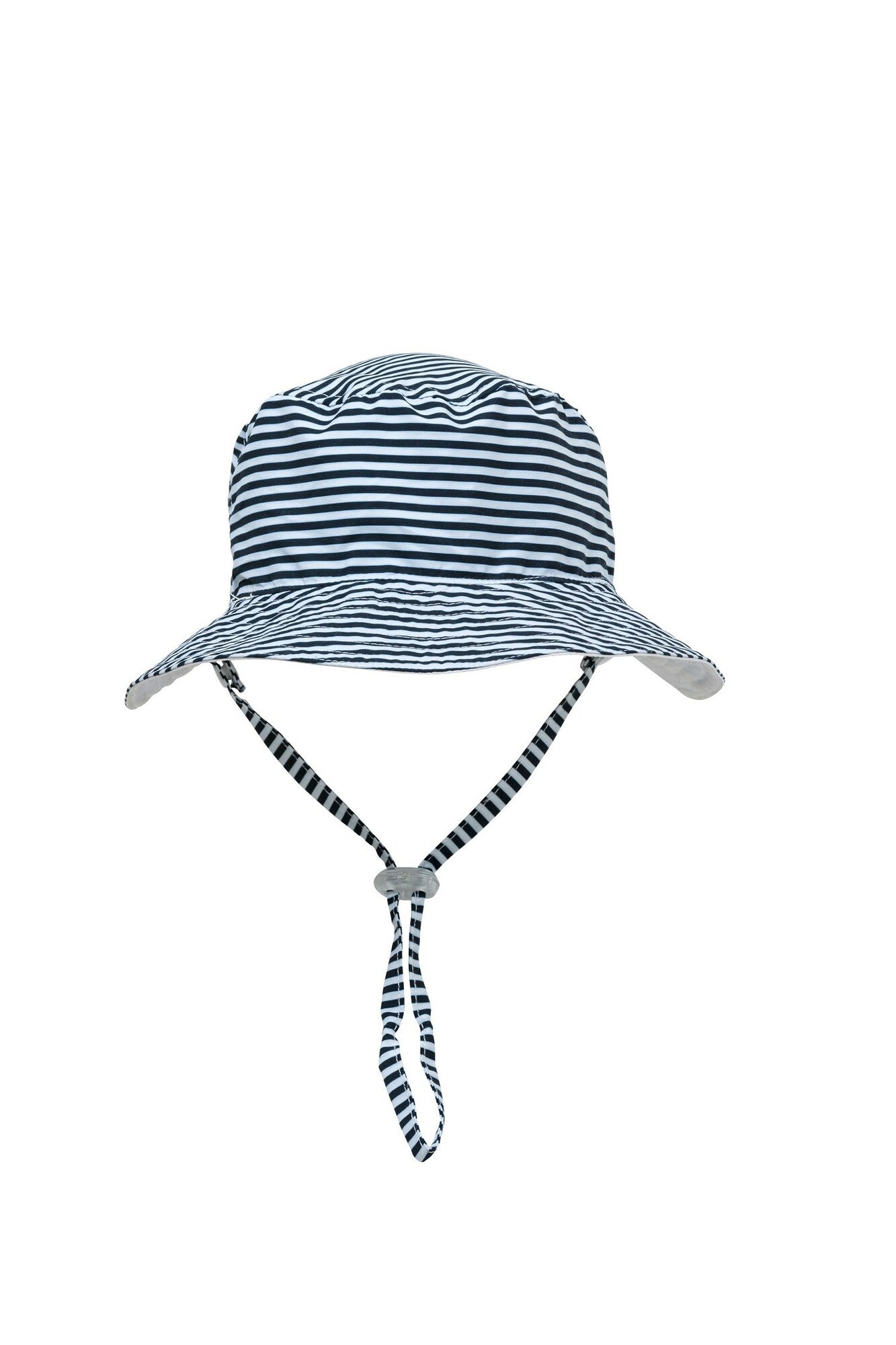 Snapper Rock - UV Bucket hat voor kinderen - Gestreept - Blauw/Wit