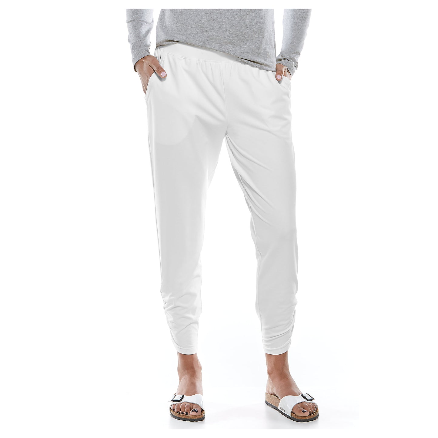 Coolibar - UV-broek voor dames - wit