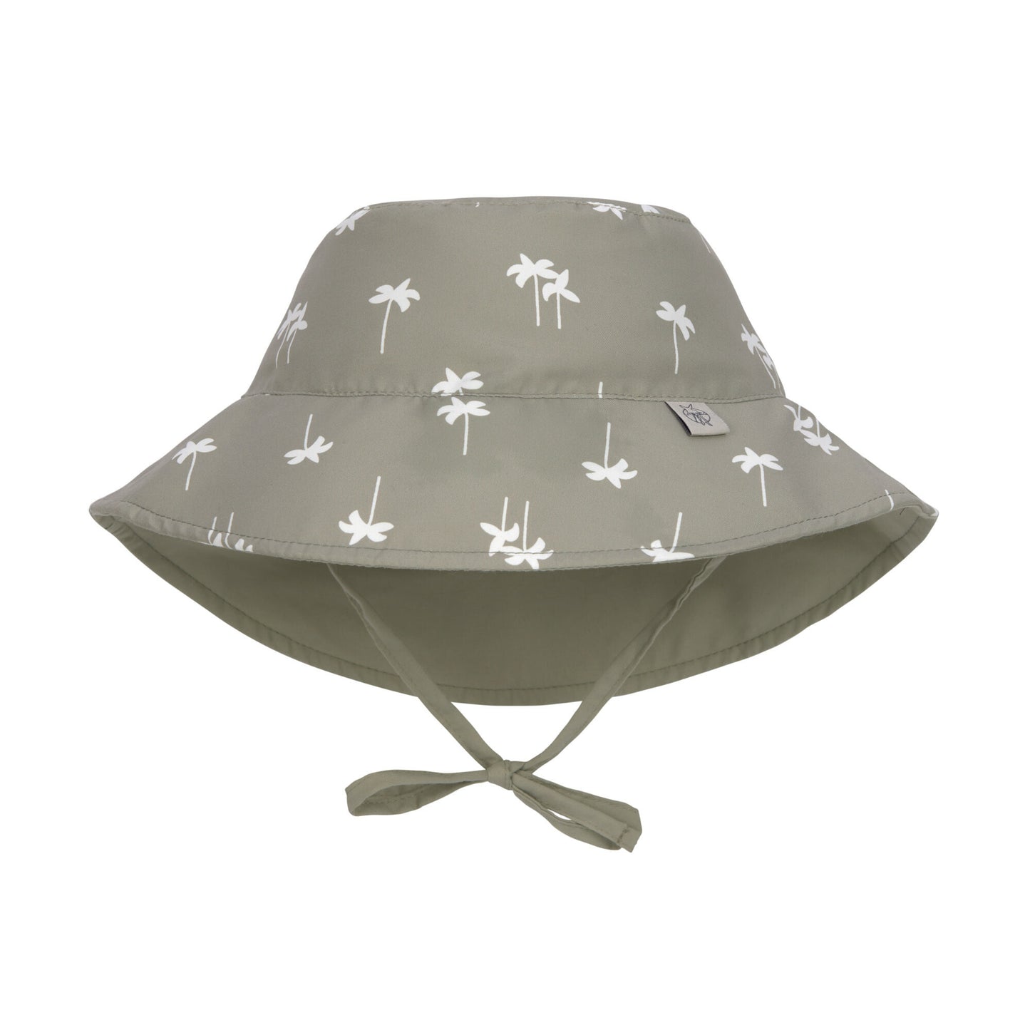 Lässig - UV-Beschermende bucket hoed voor kinderen - Palmen - Olijf