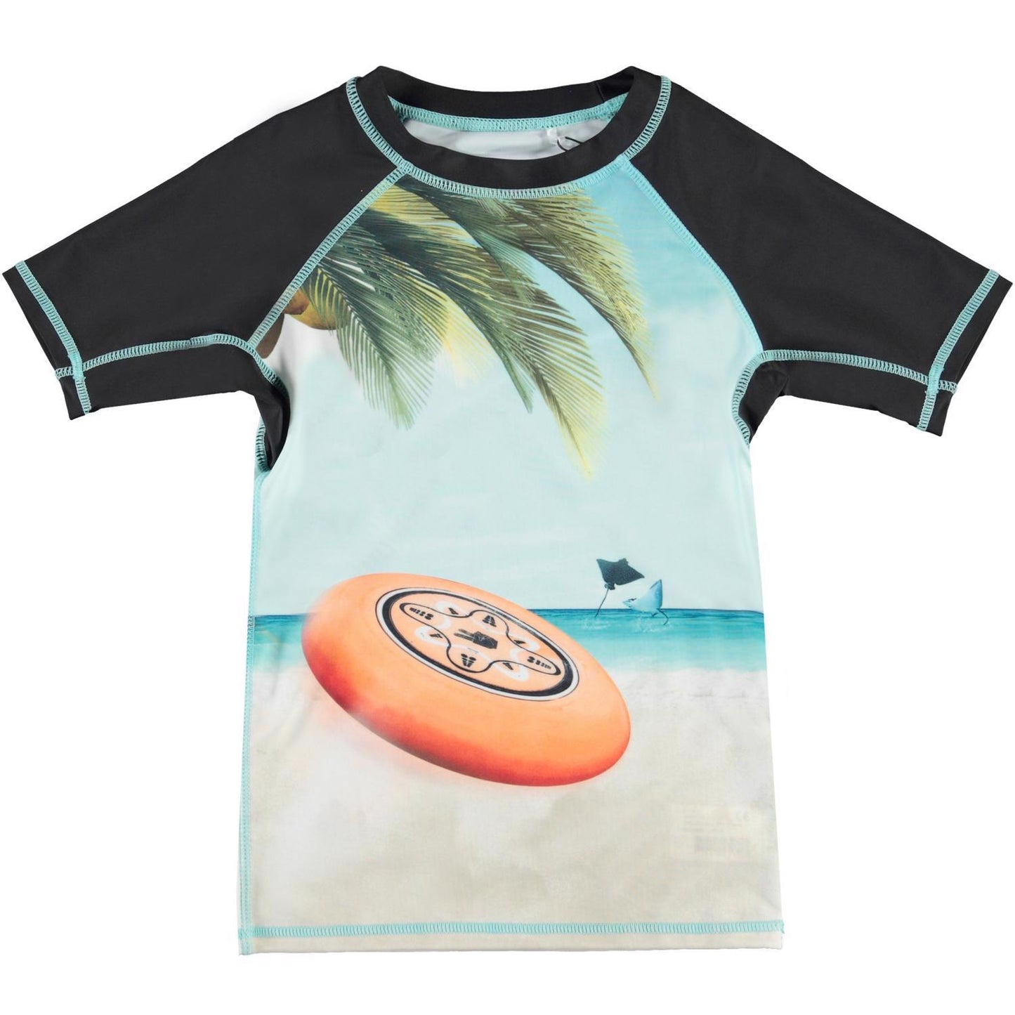 Molo - UV-zwemshirt met korte mouwen kinderen - Neptune - AOP - Frisbee