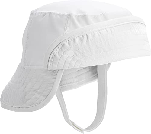 Coolibar - UV Bucket Hoed voor baby's - Linden - Wit