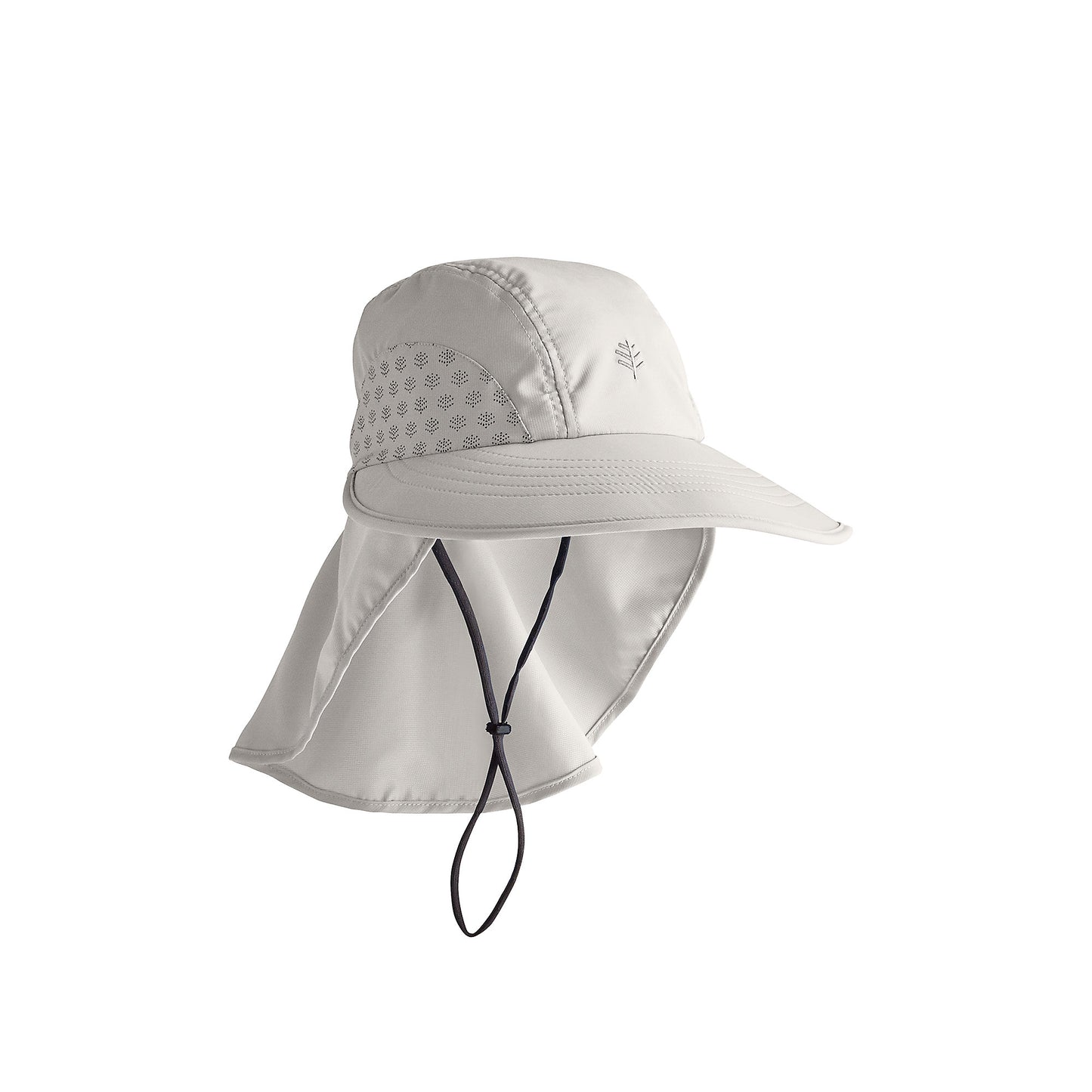 Coolibar - UV-hoed voor kinderen - lichtgrijs