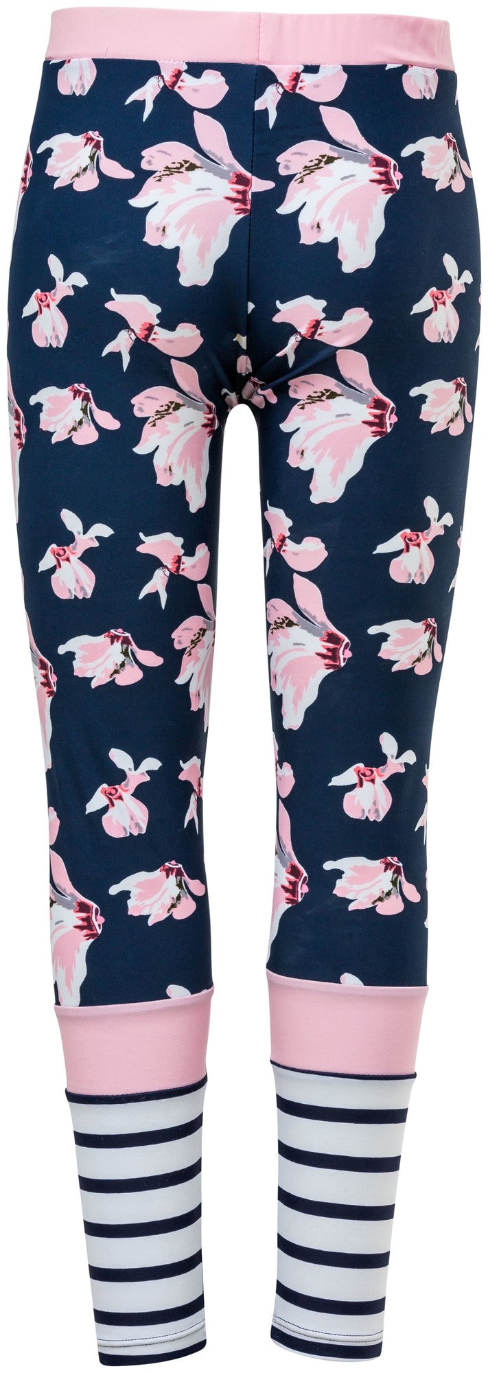 Snapper Rock - UV Zwem leggings - Navy Orchid - Roze/Donkerblauw