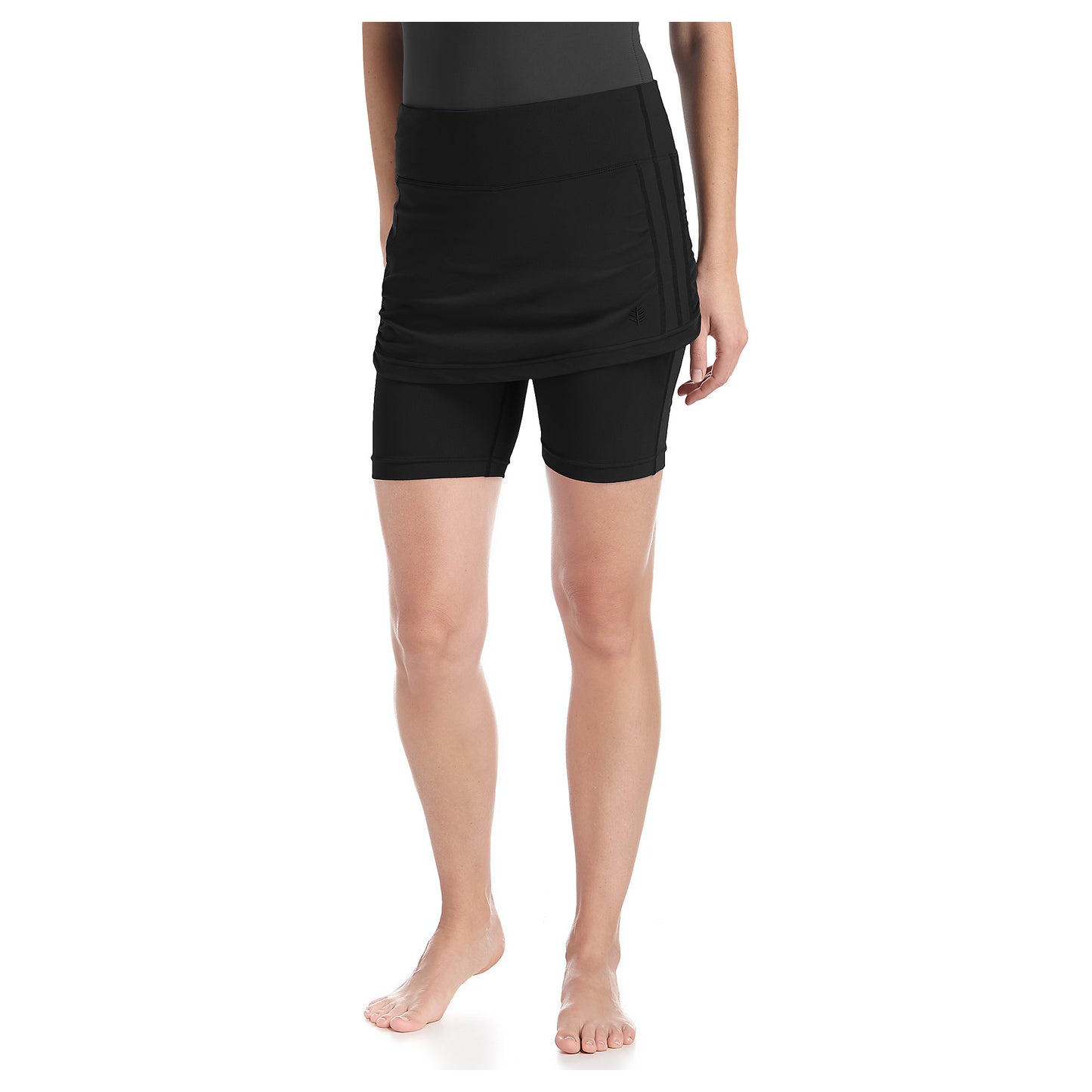 Coolibar - UV-rokje met broekje voor dames met rokje - Zwart