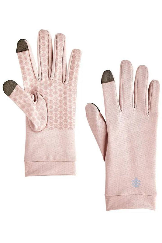 Coolibar - UV-handschoenen voor volwassenen - Gannett - Roze