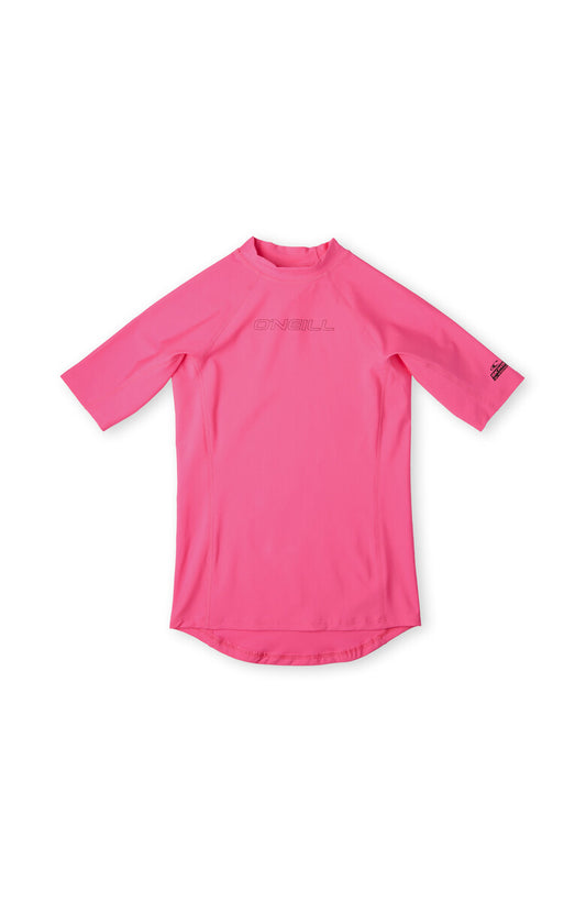 O'Neill - UV Zwemshirt voor meisjes - O'Neill Shortsleeve Skin - Rosa Shocking